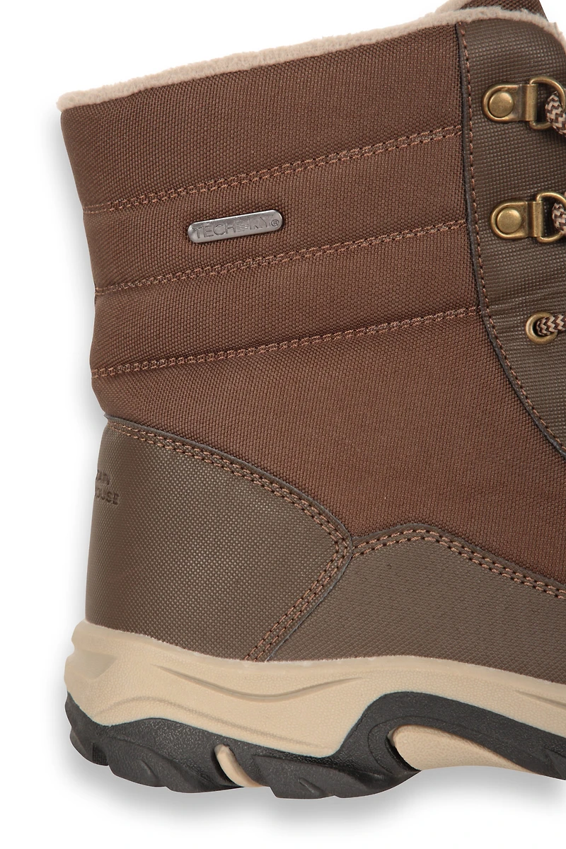 Ohio Mens Fleece Lined Snow Boots
