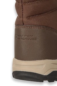 Ohio Mens Fleece Lined Snow Boots