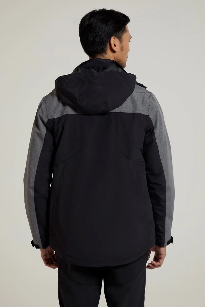 District Mens 3 1 Waterproof Jacket