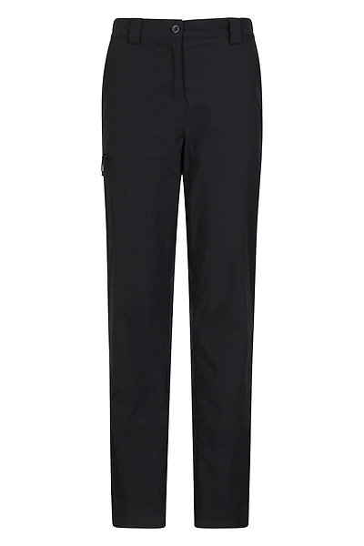 Winter Hiker Stretch Womens Fleece Lined Pants - Short Length