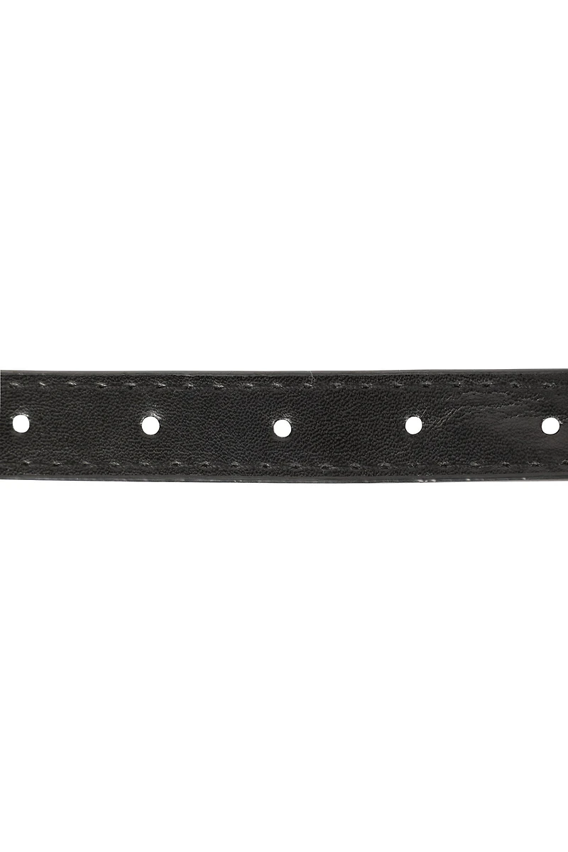 Leather Look Collar