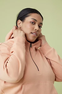 Womens Zip Front Hoodie