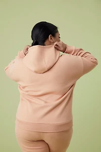 Womens Zip Front Hoodie