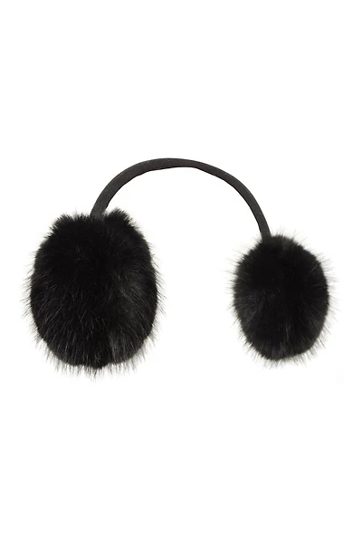 Womens Faux Fur Adjustable Ear Muffs