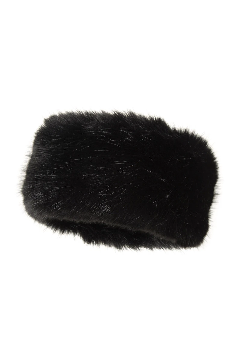 Womens Faux Fur Thermal Headband