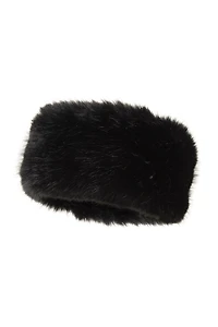 Womens Faux Fur Thermal Headband