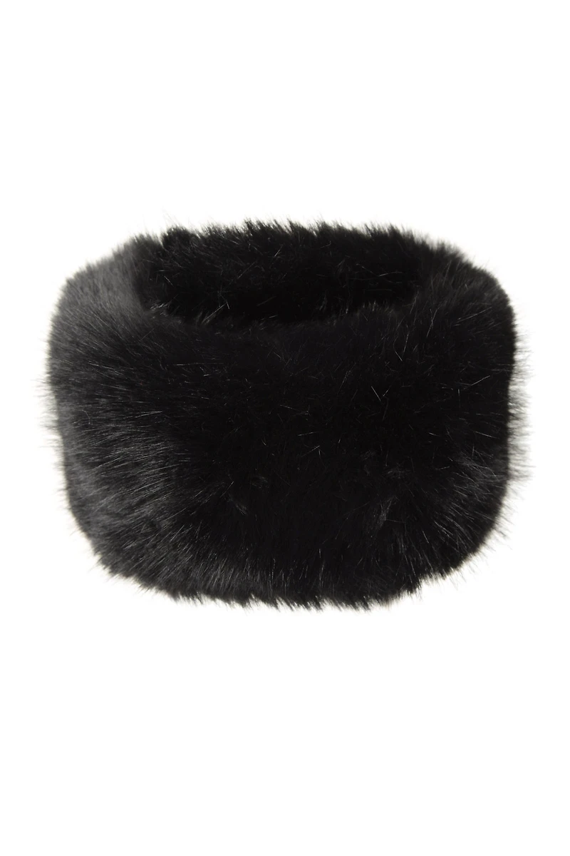 Womens Faux Fur Thermal Headband
