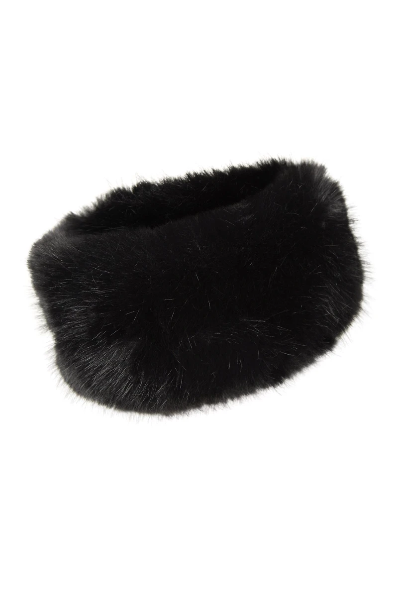 Womens Faux Fur Thermal Headband