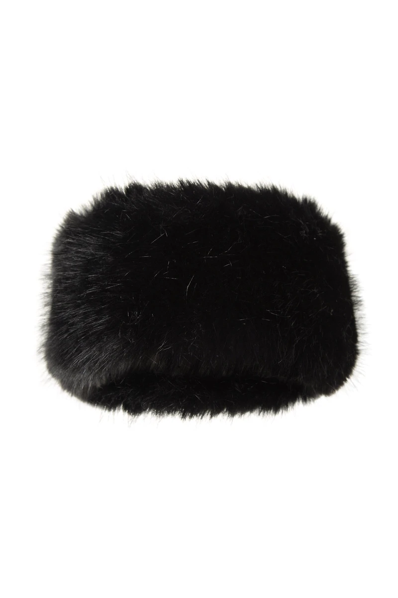 Womens Faux Fur Thermal Headband