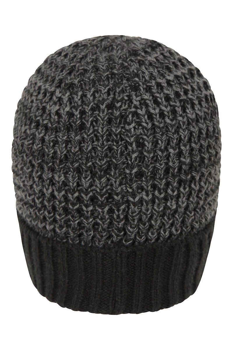 Yeti Melange Fur Lined Thermal Beanie