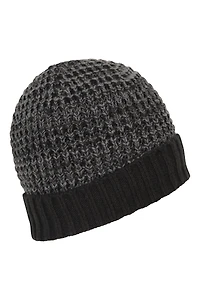 Yeti Melange Fur Lined Thermal Beanie