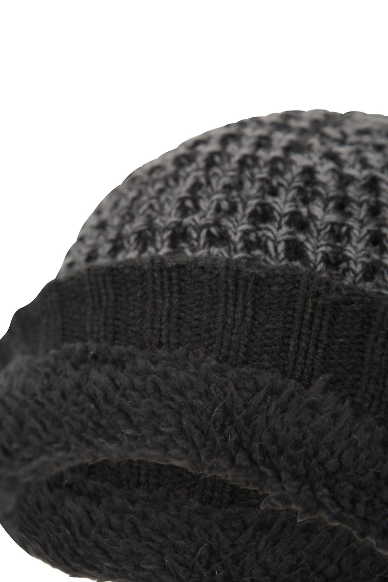Yeti Melange Fur Lined Thermal Beanie