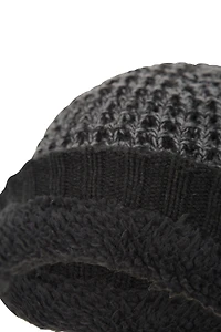 Yeti Melange Fur Lined Thermal Beanie