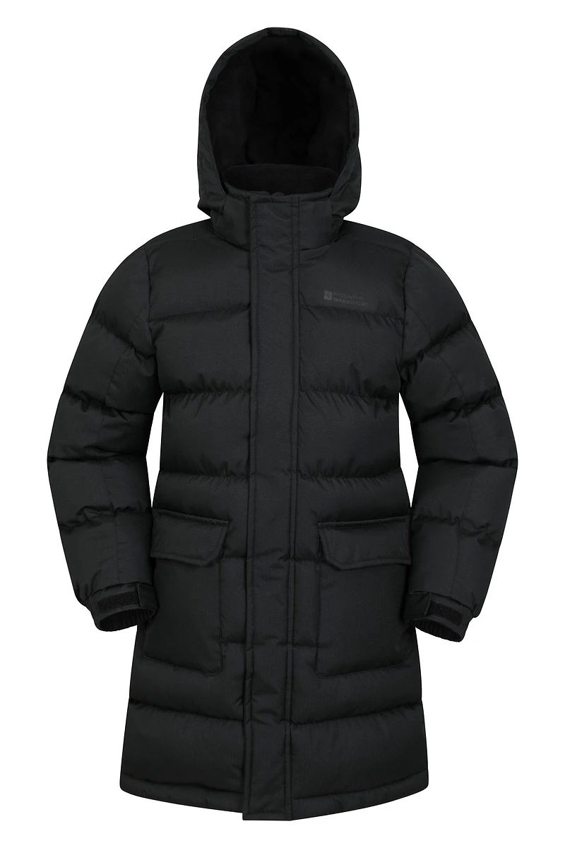 Snow Kids Water Resistant Longline Insulated Jacket