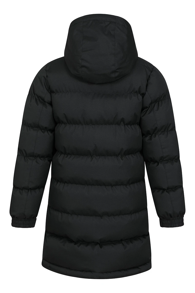 Snow Kids Water Resistant Longline Insulated Jacket