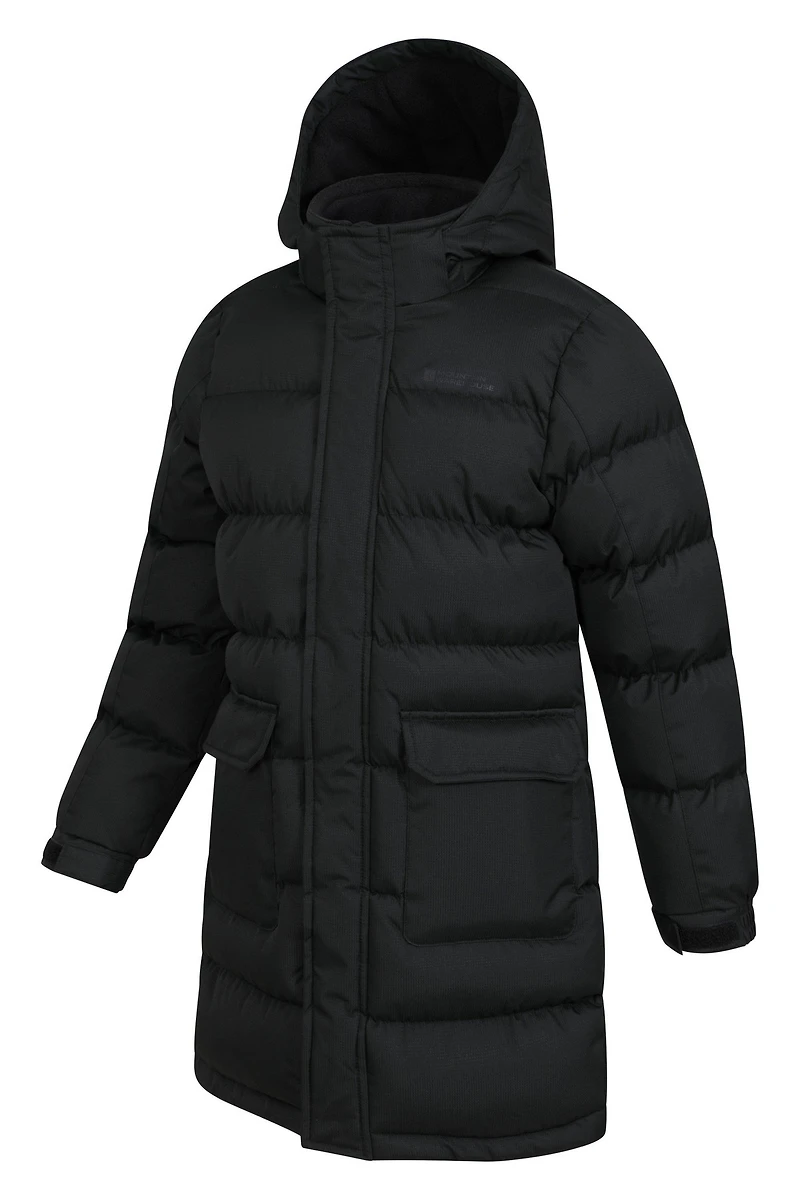 Snow Kids Water Resistant Longline Insulated Jacket