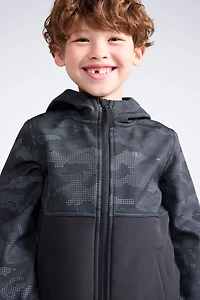 Exodus Kids Camo Print Softshell Jacket
