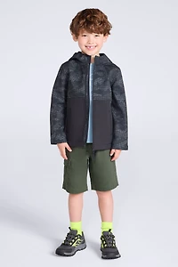 Exodus Kids Camo Print Softshell Jacket