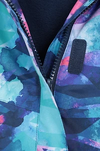 Glacial Printed Kids Ski Jacket