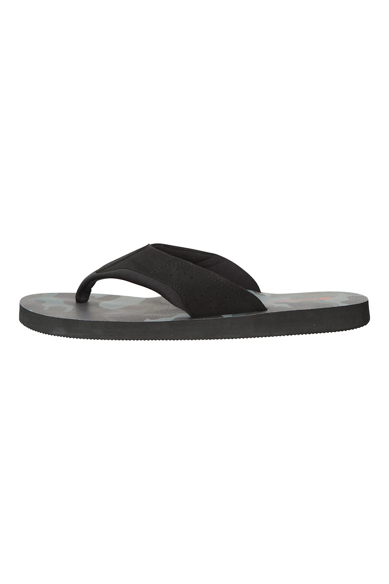 Vacation Printed Flip-Flops