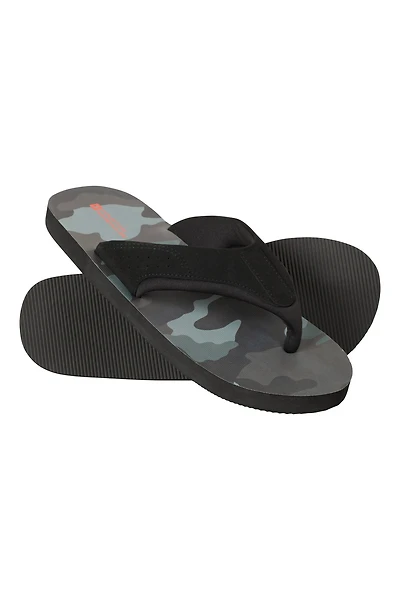 Vacation Printed Flip-Flops