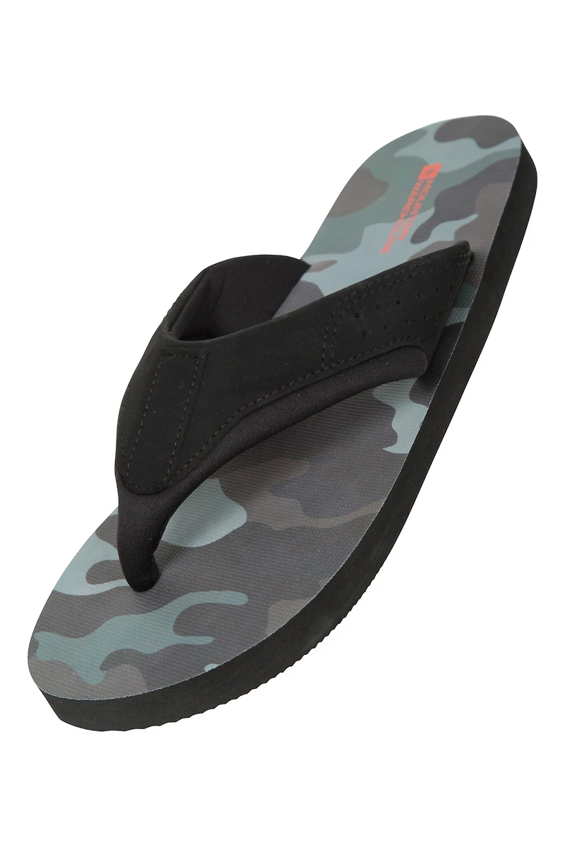 Vacation Printed Flip-Flops