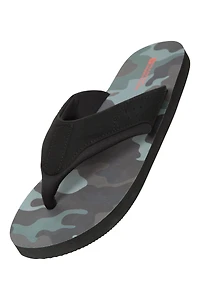 Vacation Printed Flip-Flops