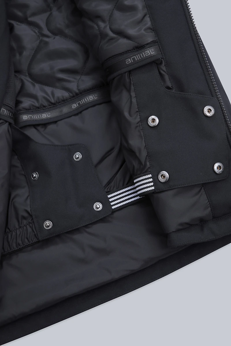 Laxx Mens Logo Snow Jacket