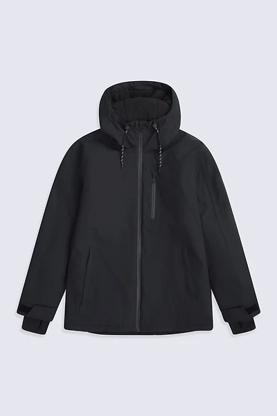 Laxx Mens Logo Waterproof Snow Jacket