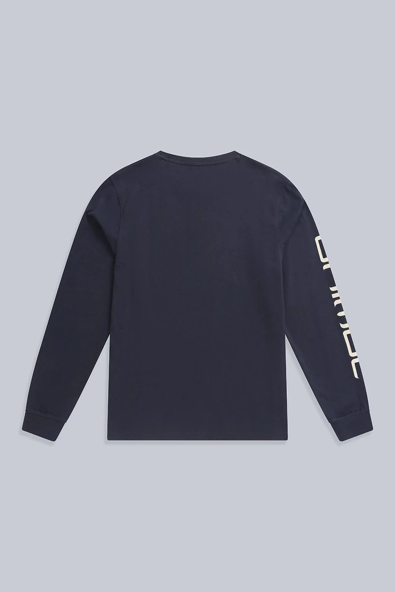 Tommy Mens Graphic Long Sleeve Tee