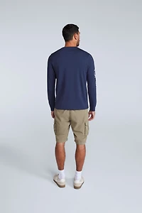 Tommy Mens Graphic Long Sleeve Tee