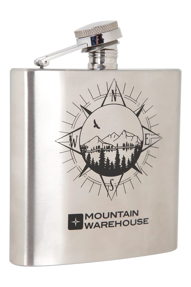 Printed Hip Flask - 170ml