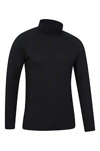 Summit Mens Merino Funnel Neck Top