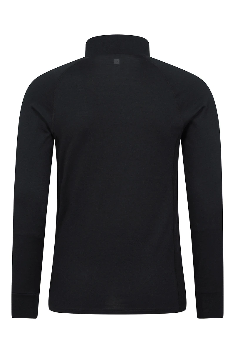 Summit Mens Merino Funnel Neck Top