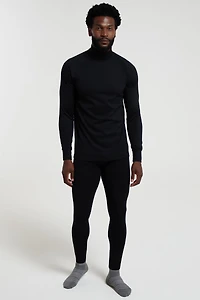Summit Mens Merino Funnel Neck Top