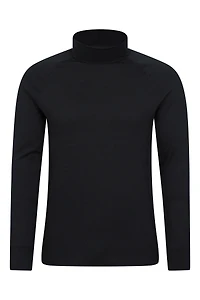 Summit Mens Merino Funnel Neck Top