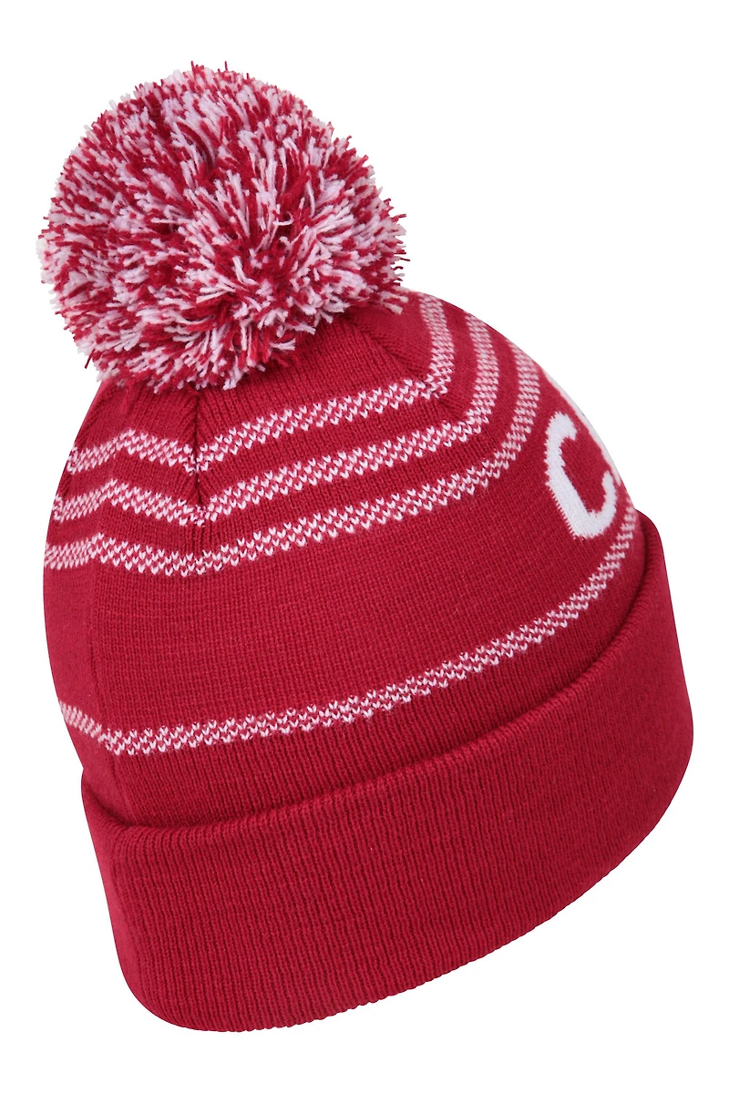 Canada Mens Pom Beanie