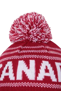 Canada Mens Pom Beanie