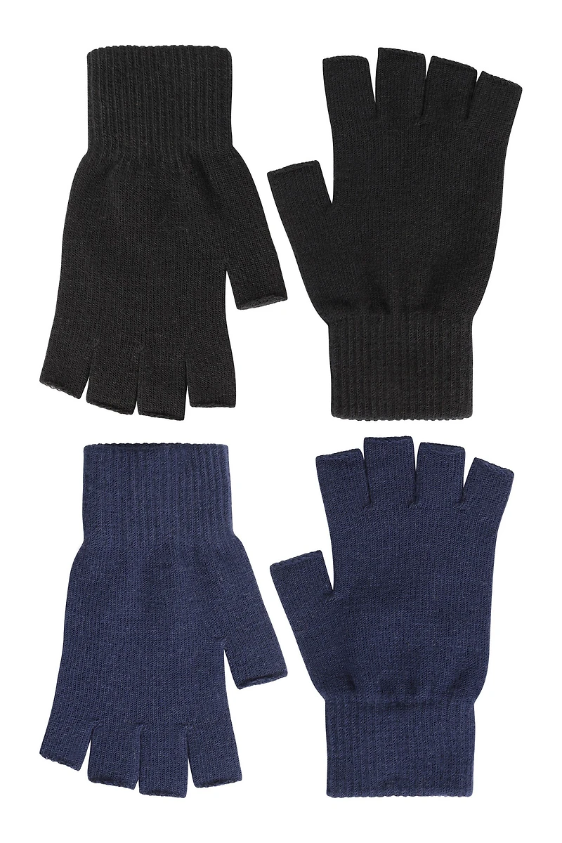 Magic Fingerless Womens Gloves - 2Pk