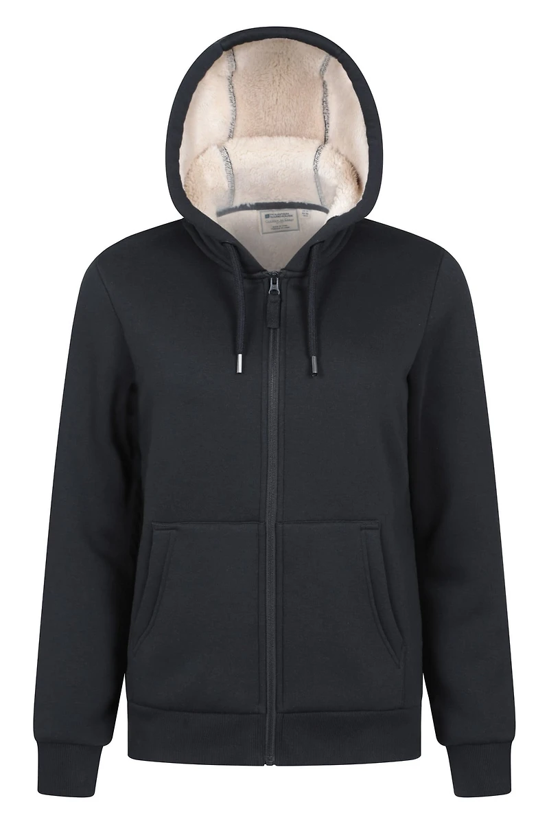 Dalton Womens Sherpa Lined Hoodie