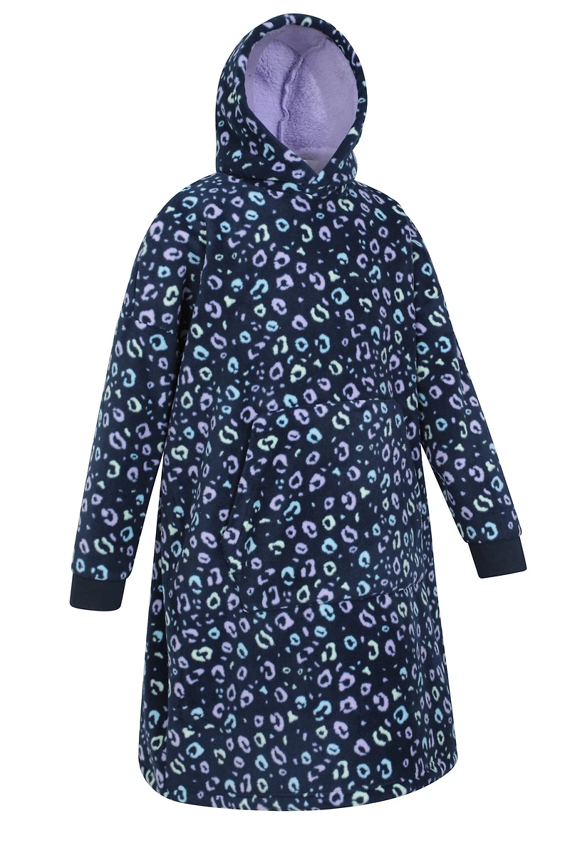 Snug Kids Sherpa Lined Hooded Blanket