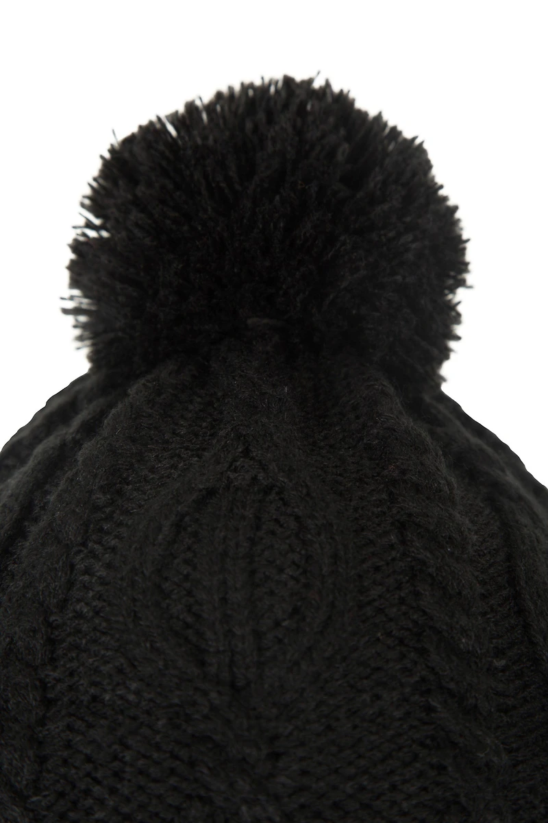 Sierra Womens Knitted Thermal Fur Hat