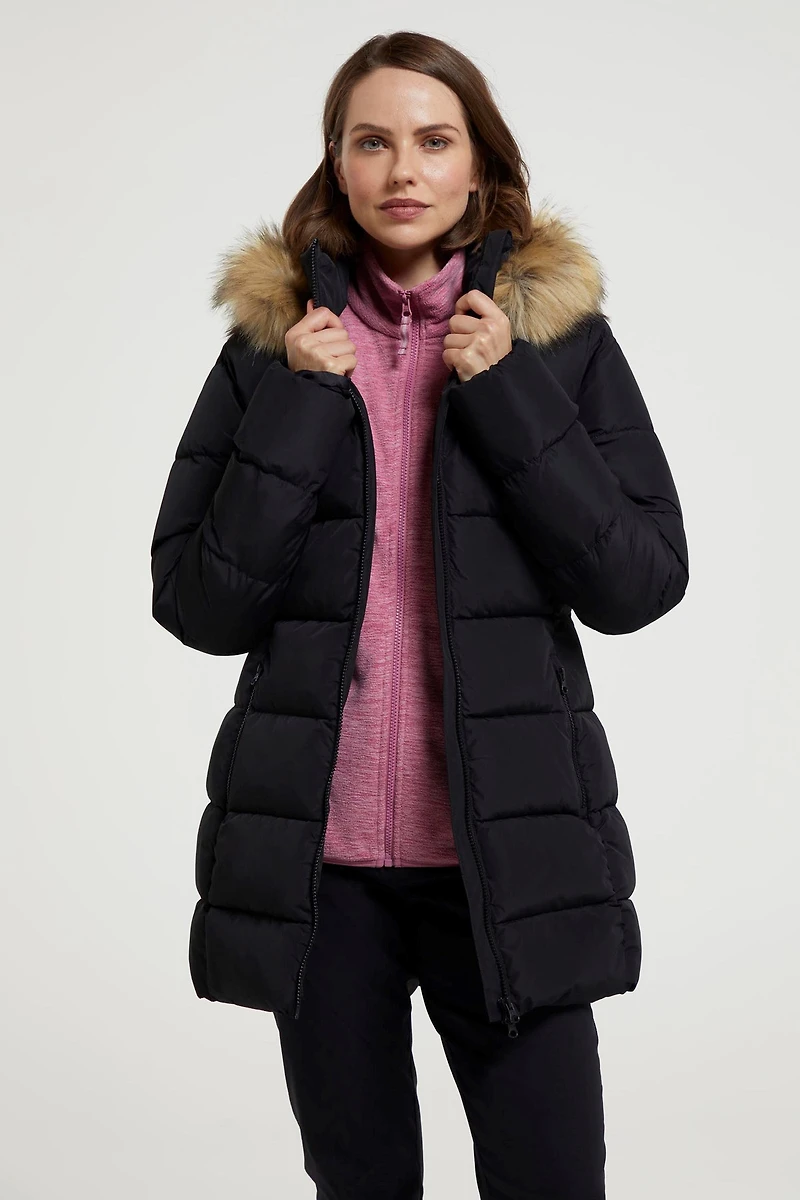 Nola Womens Long Insulated Jacket