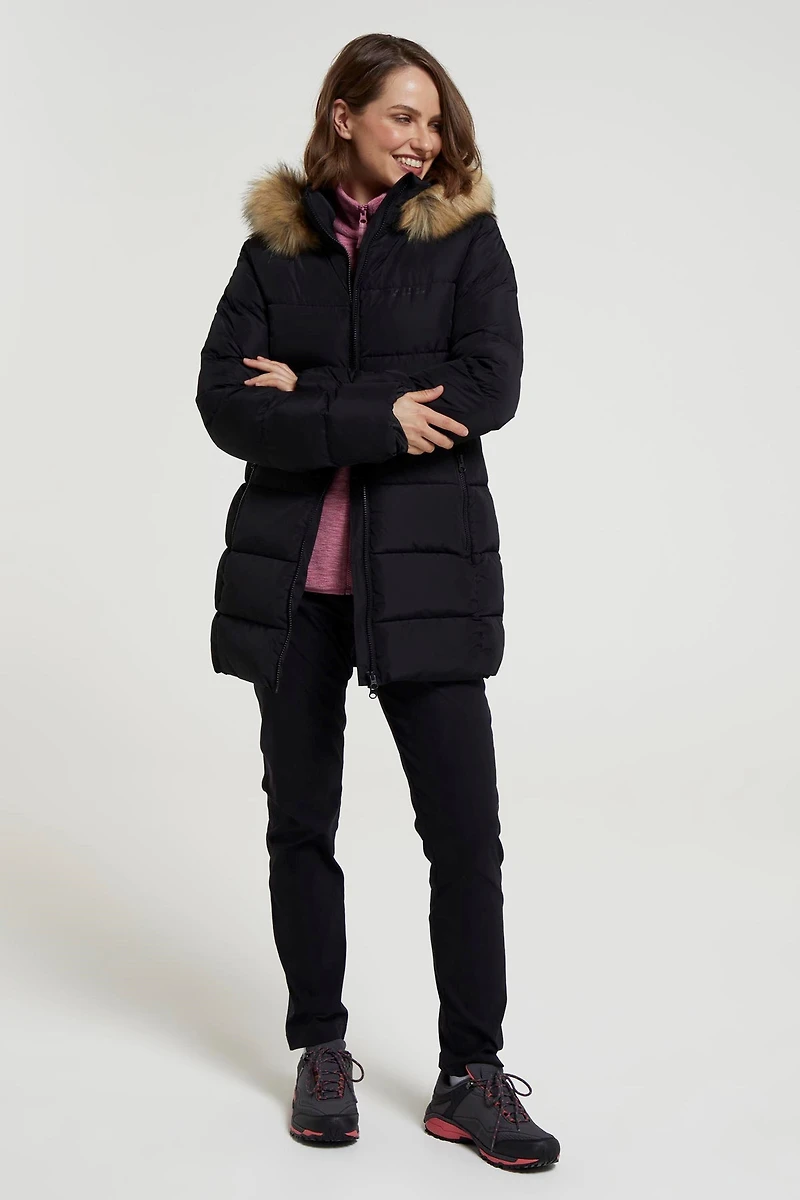 Nola Womens Long Insulated Jacket