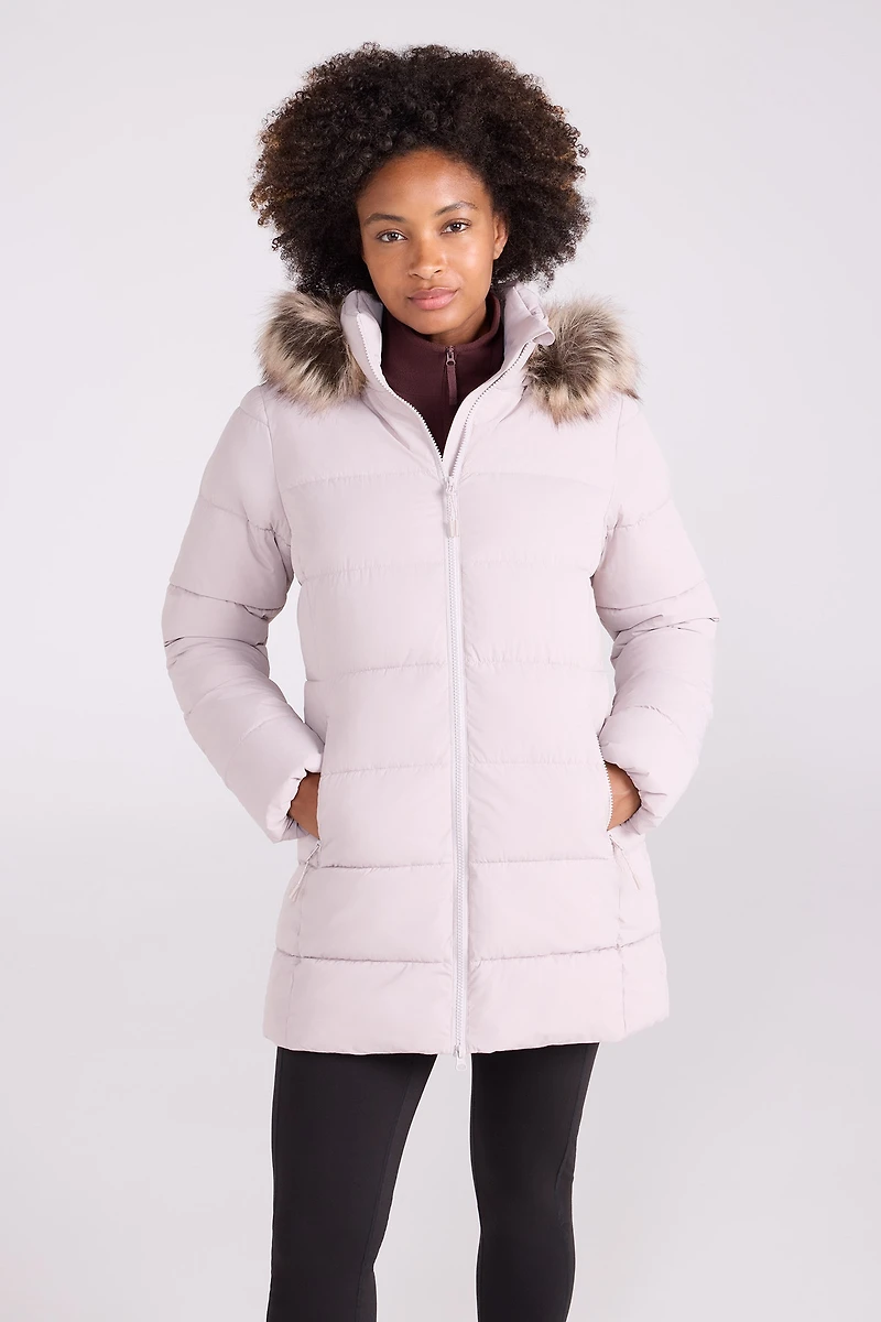 Nola Womens Long Insulated Jacket
