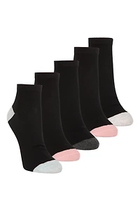 Everyday Womens Polygiene Sneaker Socks - 5 Pack