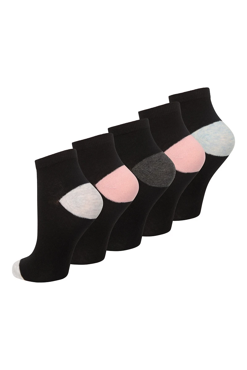 Everyday Womens Polygiene Sneaker Socks - 5 Pack