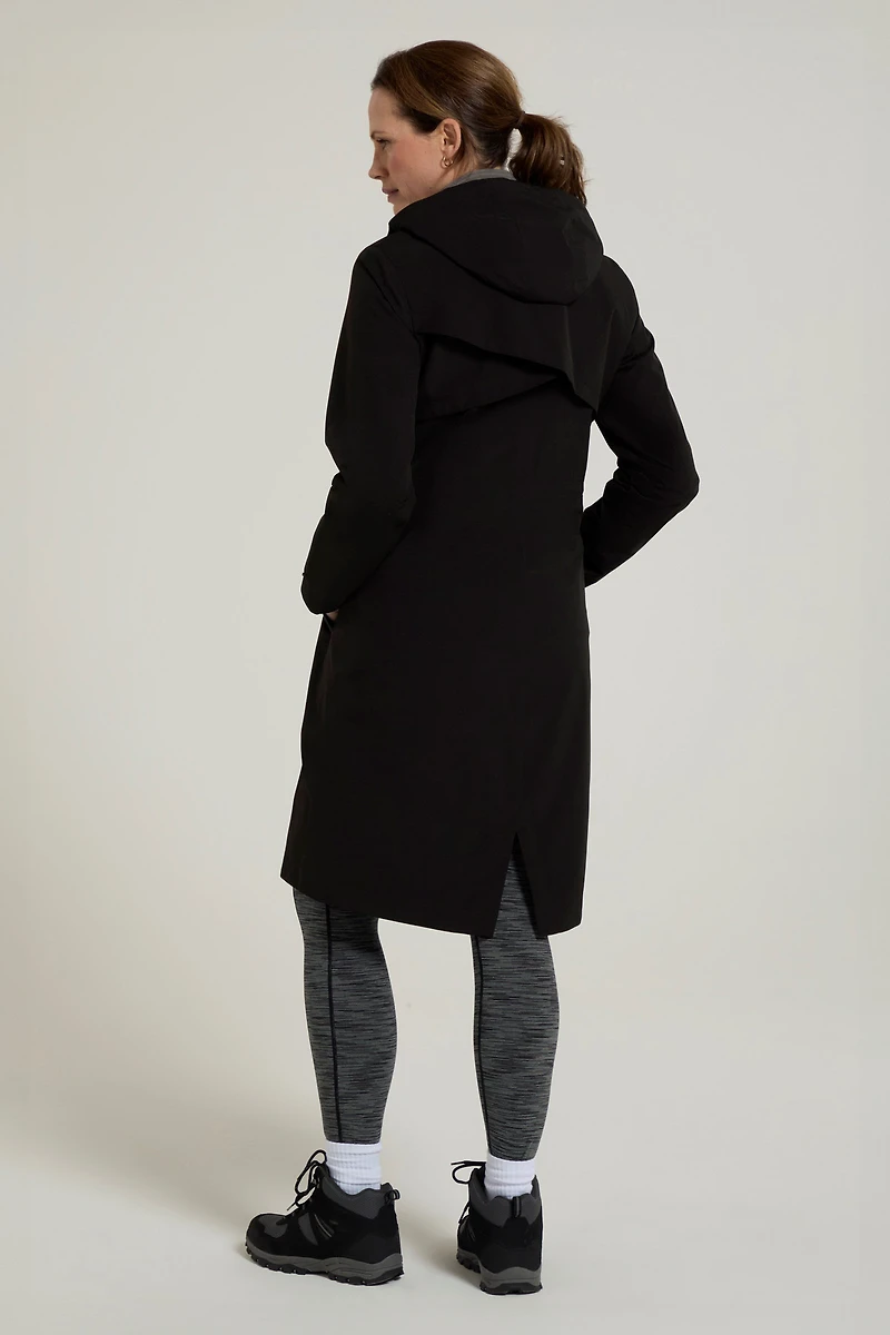Hilltop Womens Extra Long Waterproof Jacket