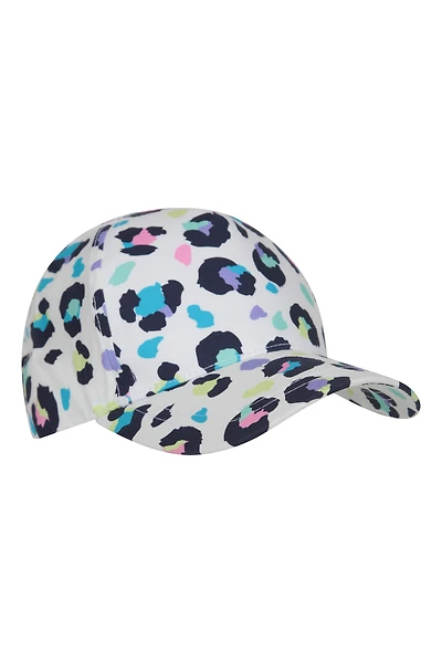 Leopard Print Kids Baseball Cap