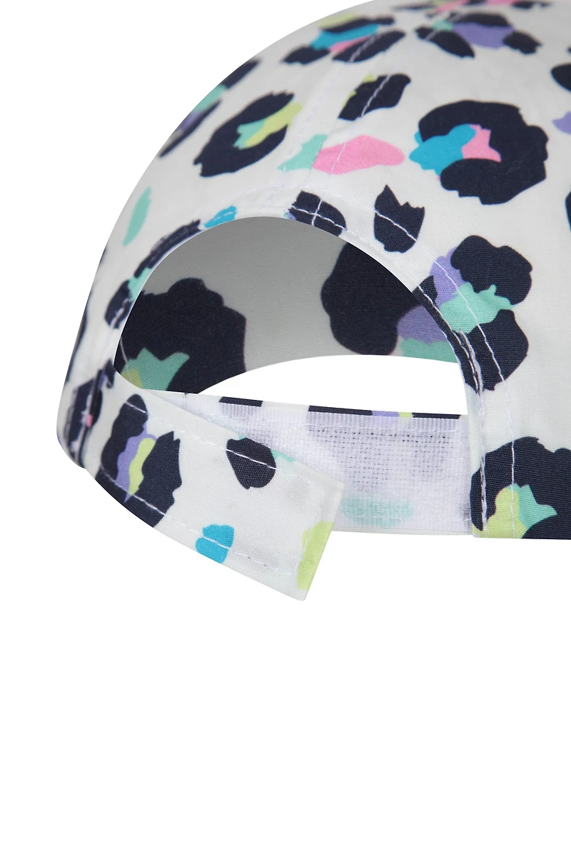 Leopard Print Kids Baseball Cap